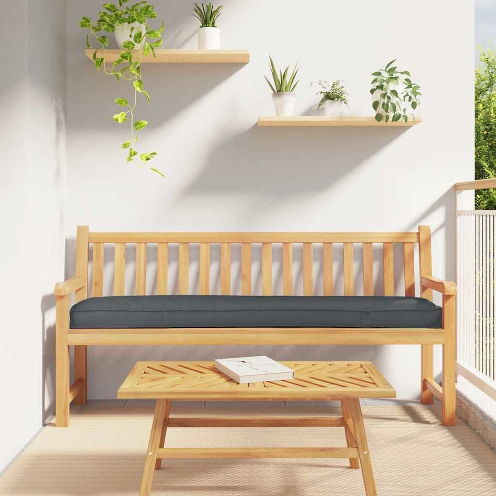 Pallet pagalvė Antracitas 200 x 40 x 8 cm Oksfordo audinys