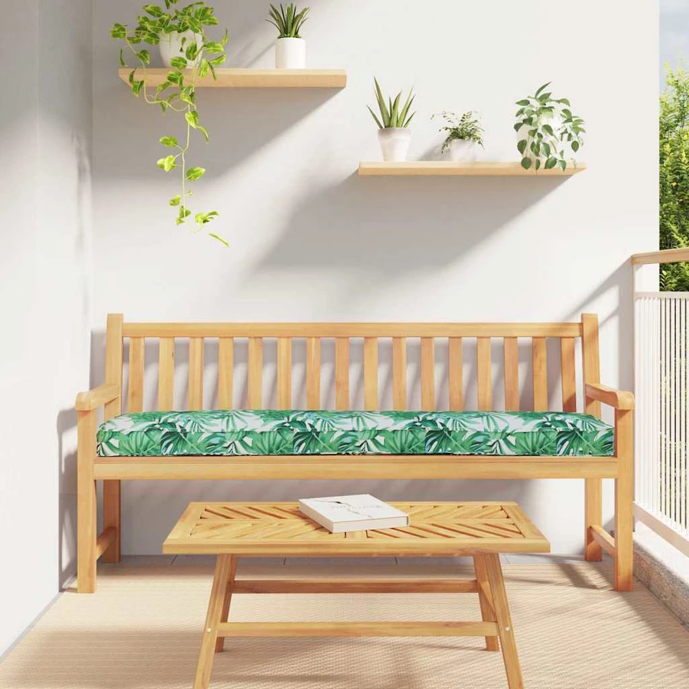 Pallet pagalvė Lapų raštas 200 x 40 x 8 cm Oksfordo audinys