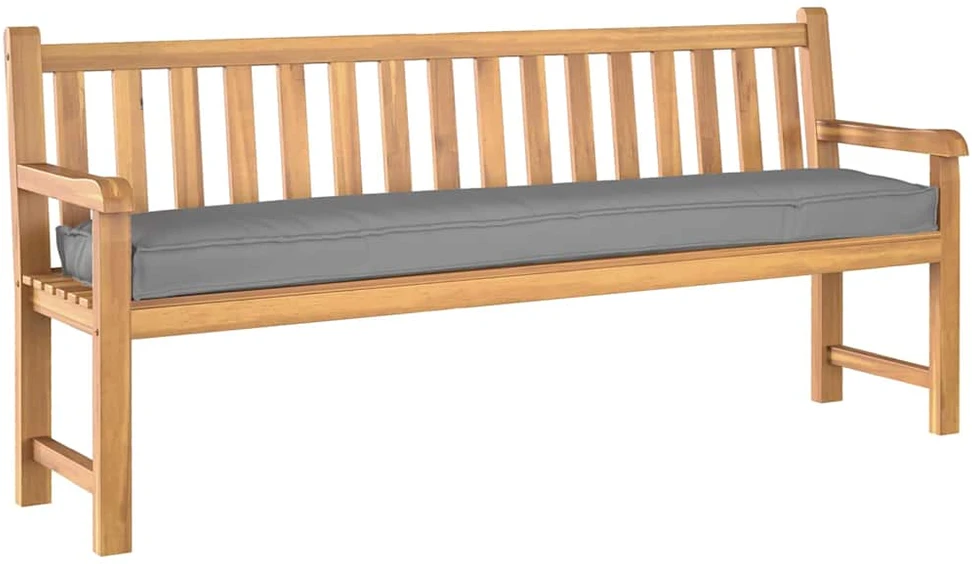Pallet pagalvė Oksfordo audinys Pilka 180 x 40 x 8 cm