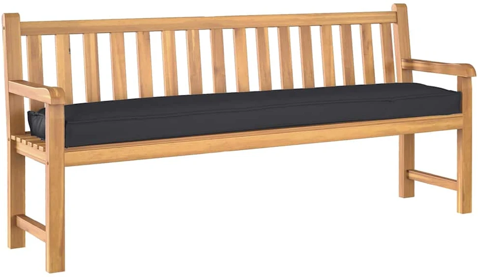Pallet pagalvių rinkinys 2 vnt. Oksfordo audinys Juoda