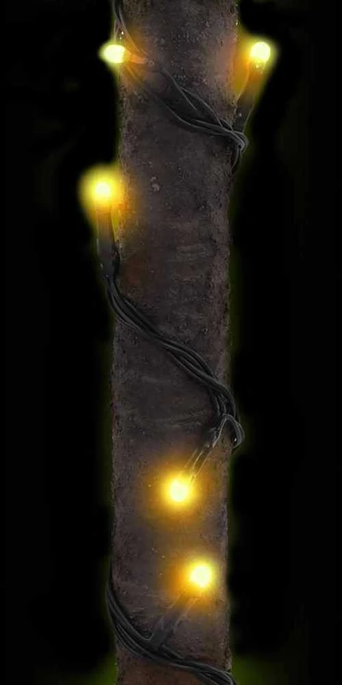 Palmė su 192 šiltomis baltomis LED lemputėmis, 300cm