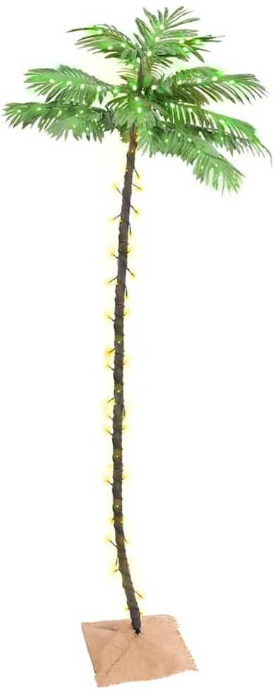 Palmė su 192 šiltomis baltomis LED lemputėmis, 300cm
