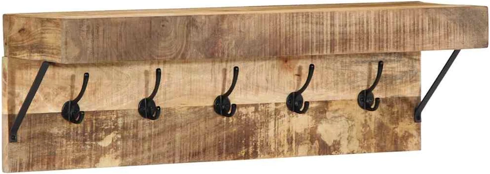 Paltas su saugykla Ruda 73 x 19 x 23 cm Mango medienos masyvas