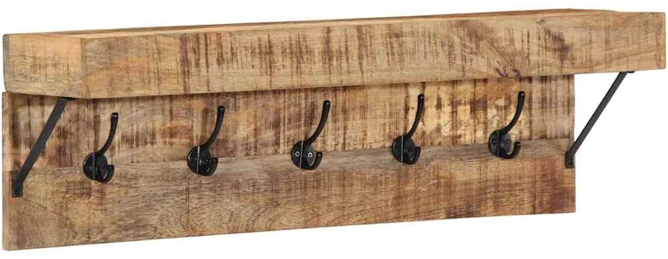 Paltas su saugykla Ruda 73 x 19 x 23 cm Mango medienos masyvas