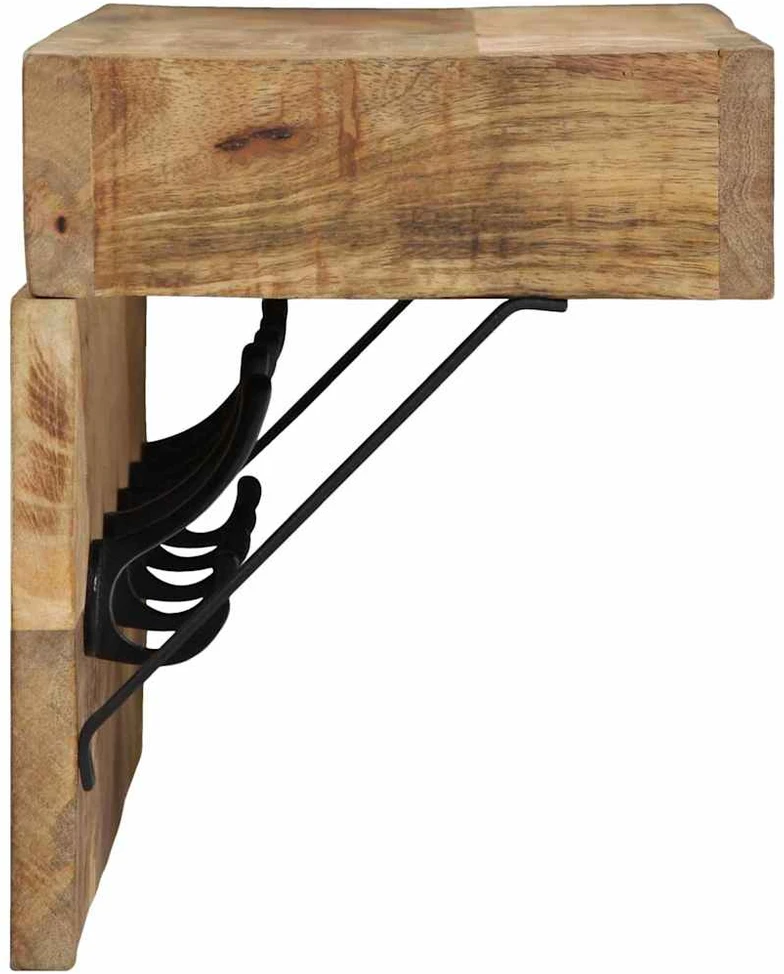 Paltas su saugykla Ruda 73 x 19 x 23 cm Mango medienos masyvas