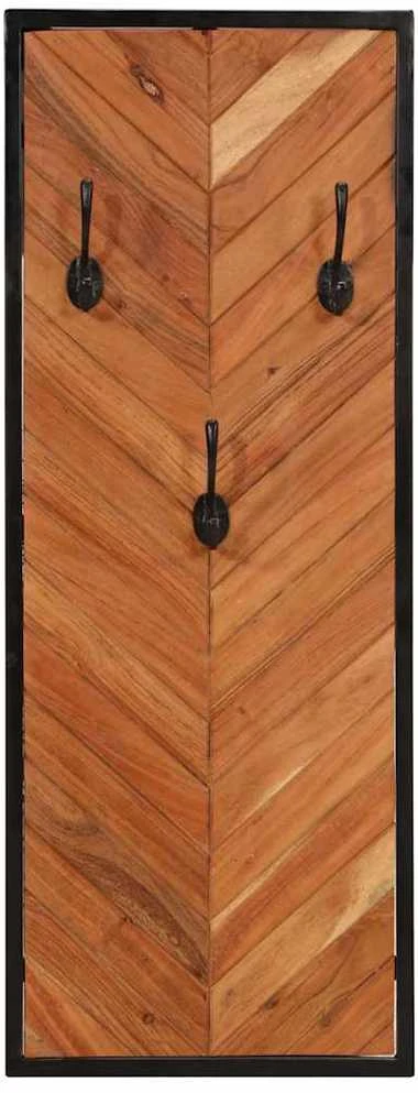paltų kabyklos 2 vnt 35x1x90 cm akacijos masyvo