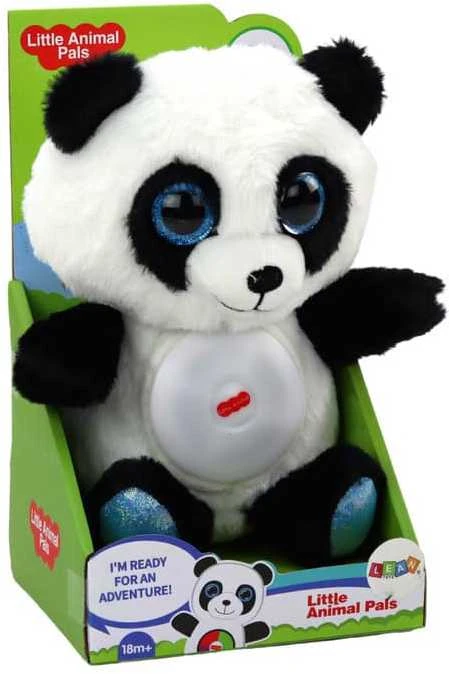 Migdukas žaislas Panda su lempute ir lopšinėmis, 30 cm