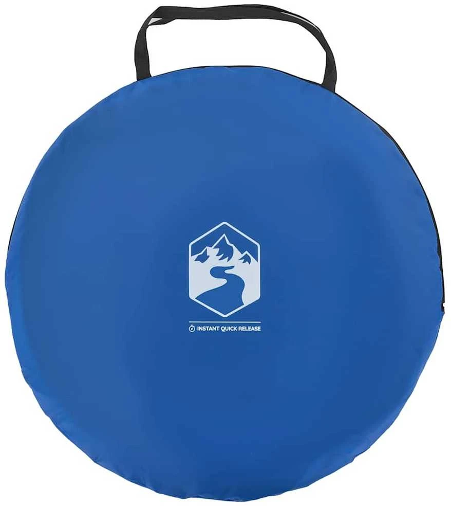 Paplūdimio palapinė, mėlyna, dvivietė, išskleidžiama