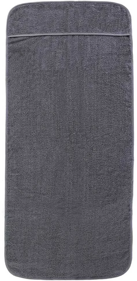 Rankšluostis Paplūdimio rankšluosčiai, 6vnt., antracito, 60x135cm, audinys