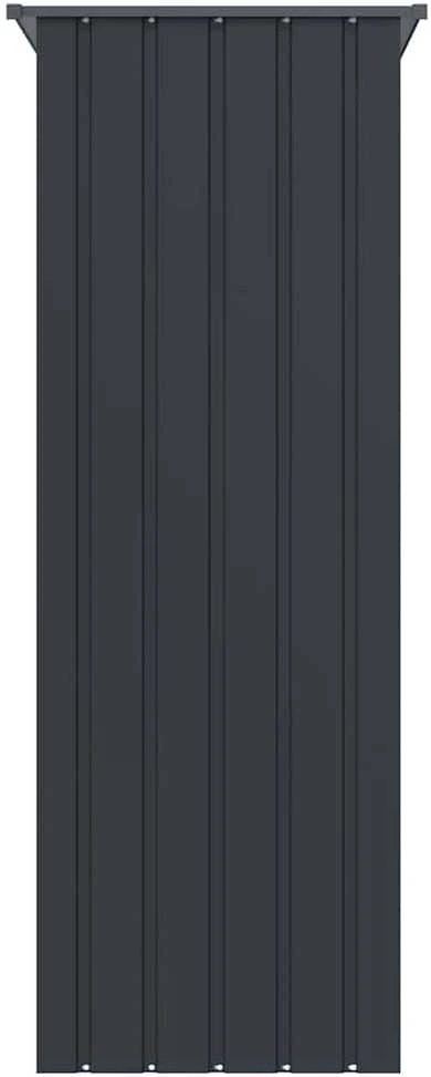 Paukščių narvas, antracito, 215x78x200cm, galvanizuotas plienas