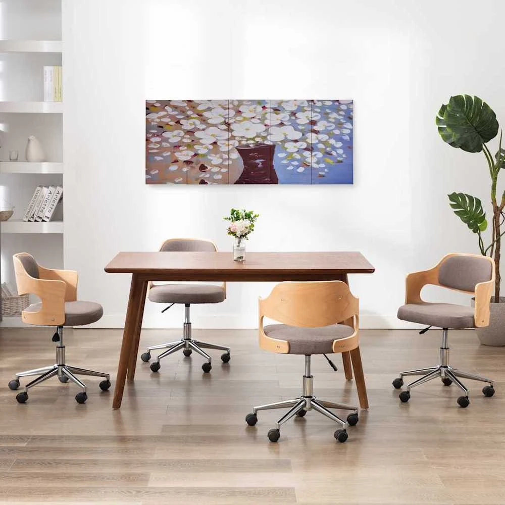 Nuotraukų rėmelis Paveikslas ant drobės, įvairių spalvų, 150x60cm, gėlės vazoje