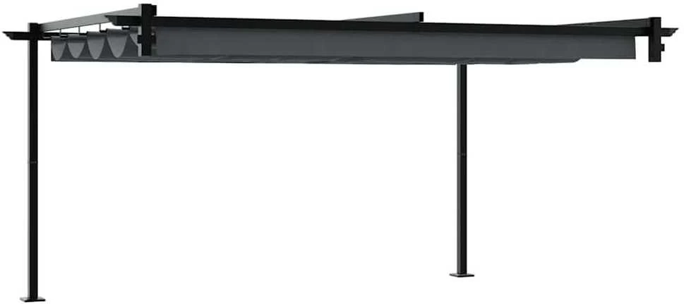 Pavėsinė 400 x 300 x 200 cm Antracito Poliesteris