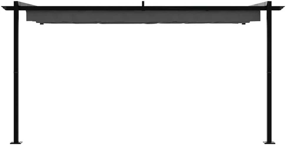 Pavėsinė 400 x 300 x 200 cm Antracito Poliesteris