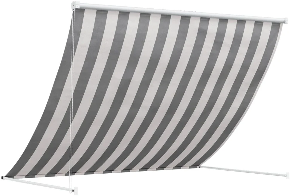 Pavėsinė Antracito ir baltos 400 x 150 cm