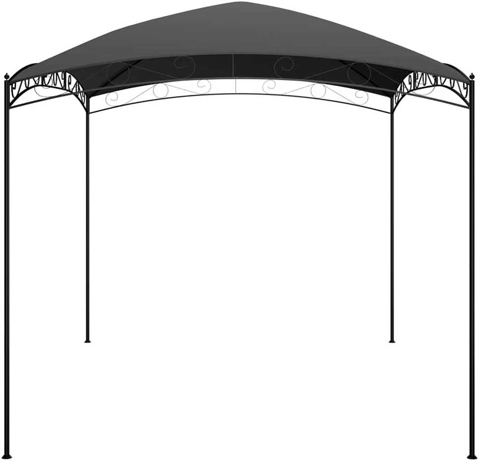 Pavėsinė, antracito spalvos, 3x4x2,65m, 180 g/m²
