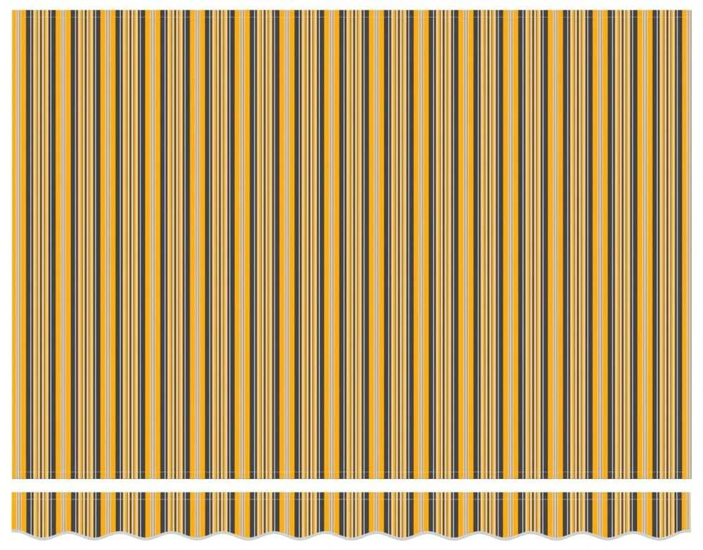 Ištraukiama markizė Įvairiaspalvis 350 x 250 x 165 cm