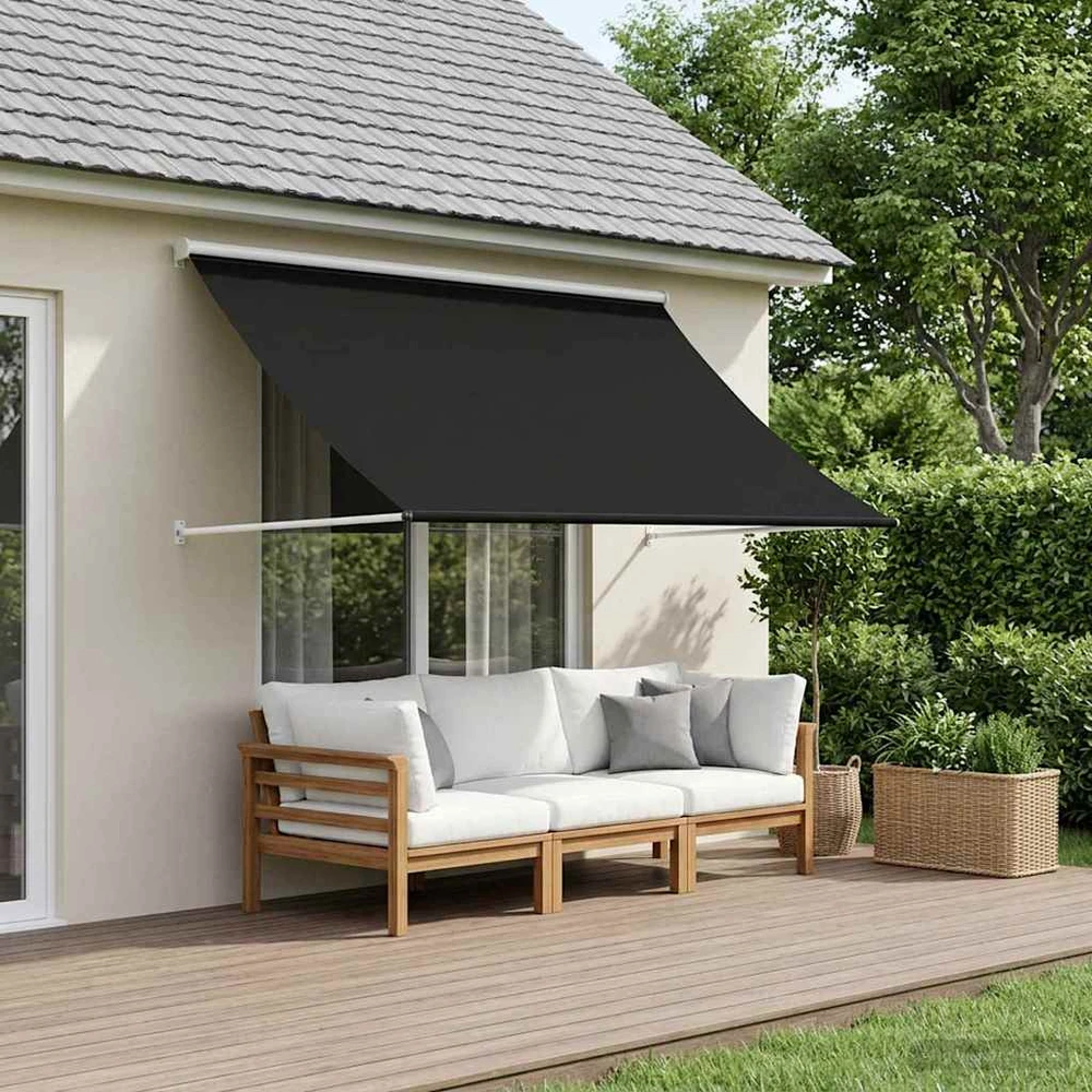 Pavėsinė Juoda 300 x 150 cm