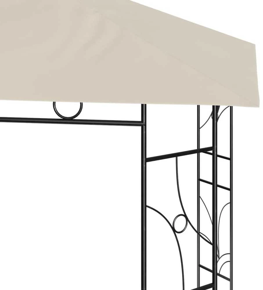Pavėsinė, kreminės spalvos, 3x3x2,7m, 160g/m²