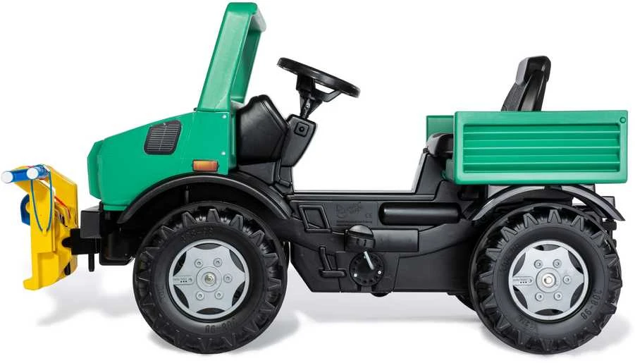 Pedalinis sunkvežimis Rolly Toys RollyUnimog Forst Mercedes-Benz su gervė