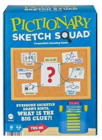 Mattel Pictionary Na tropie hasła HVG00