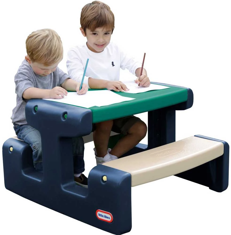 Little Tikes Vaikų Picnic Stalas Mėlynas-Zalias