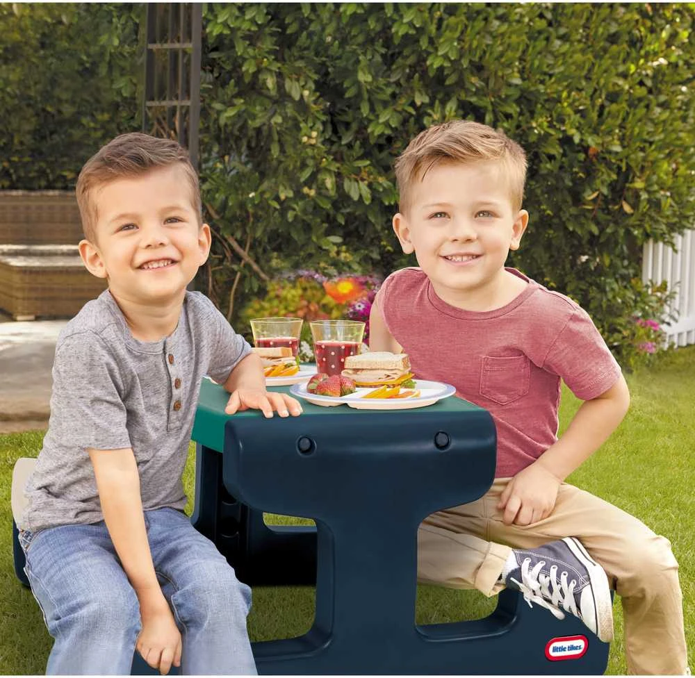 Little Tikes Vaikų Picnic Stalas Mėlynas-Zalias