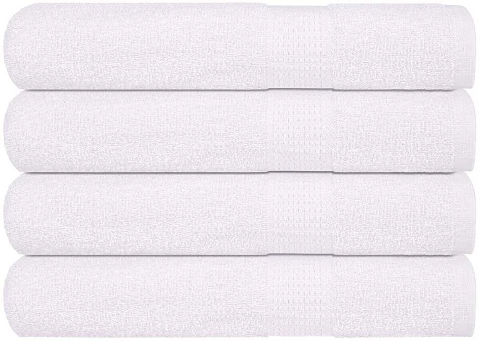 Rankšluostis Pirties rankšluosčiai, FROGN, 4 vnt., balti, 80x200 cm, 360 g/m²
