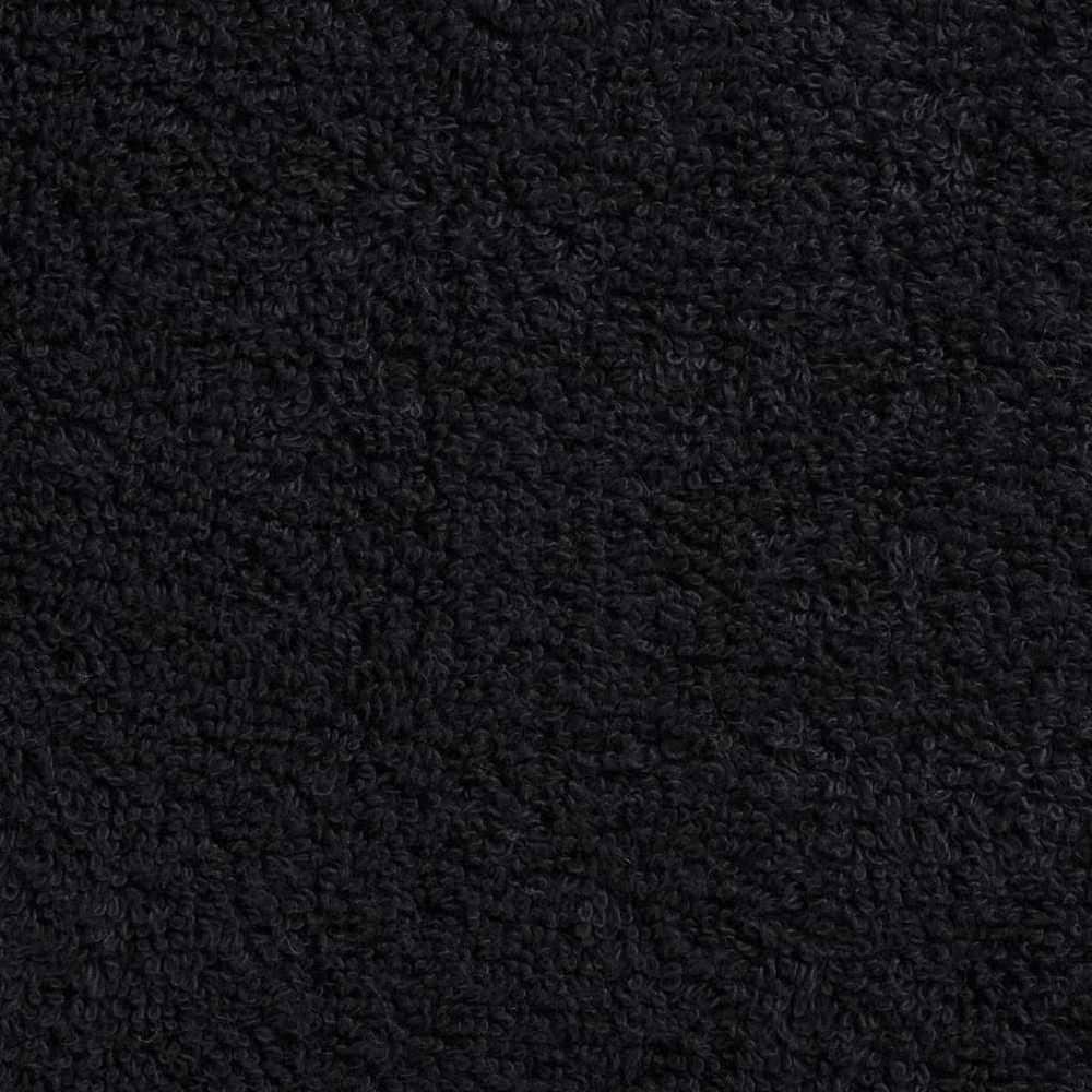 Rankšluostis Pirties rankšluosčiai SOLUND, 4vnt., juodi, 80x200cm, 600g/m²