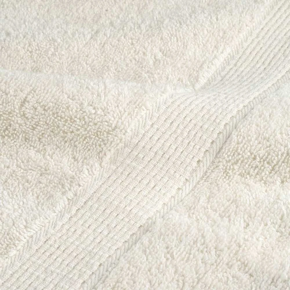 Rankšluostis Pirties rankšluosčiai SOLUND, 4vnt., kreminiai 80x200cm 600g/m²