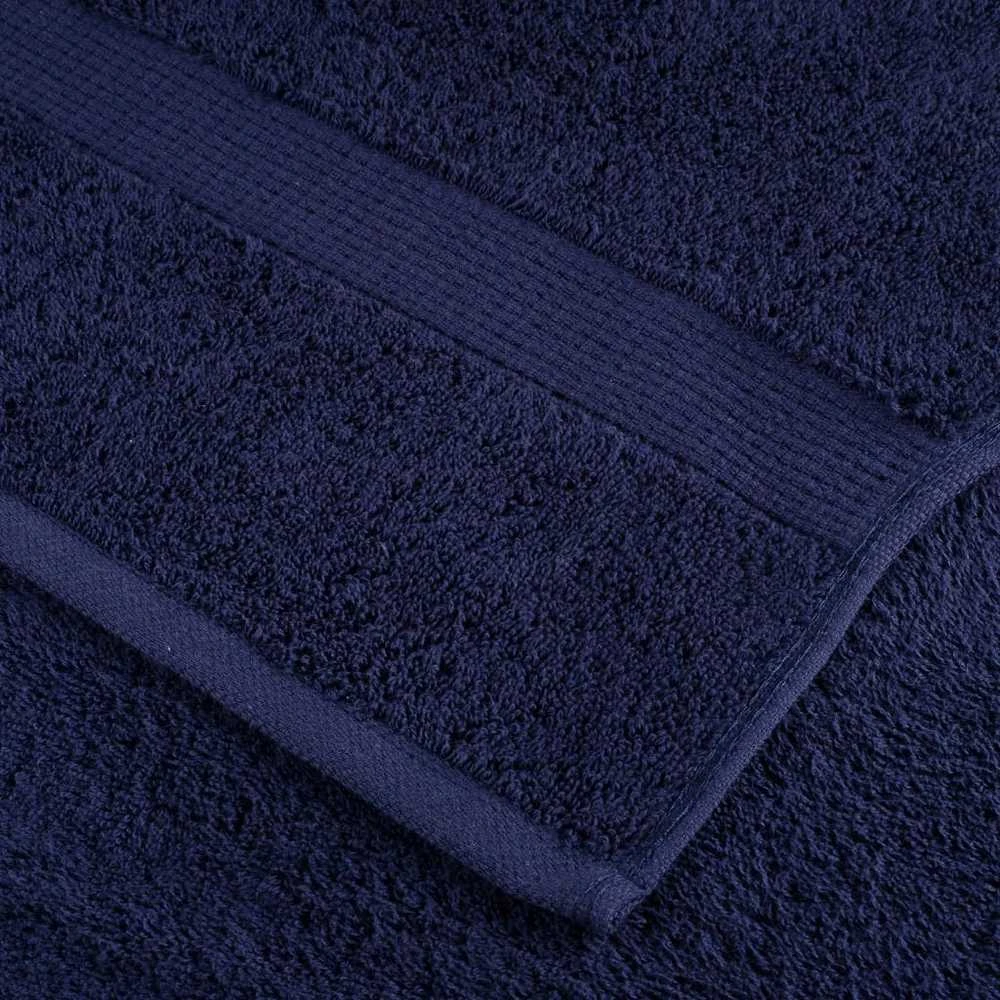 Rankšluostis Pirties rankšluosčiai SOLUND, 4vnt., mėlyni, 80x200cm, 600g/m²