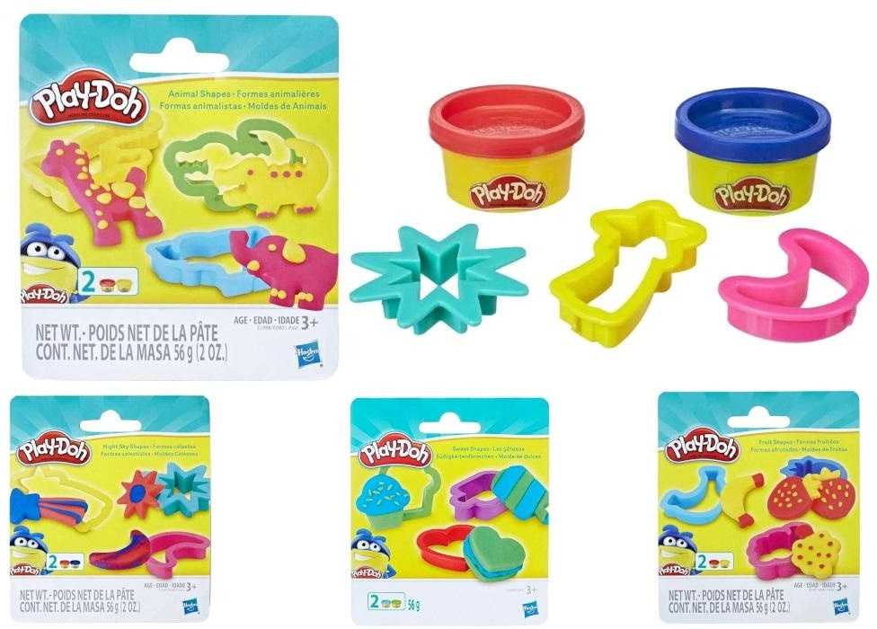 Hasbro Play Doh Ciastolina 2 tubki + priedai mix