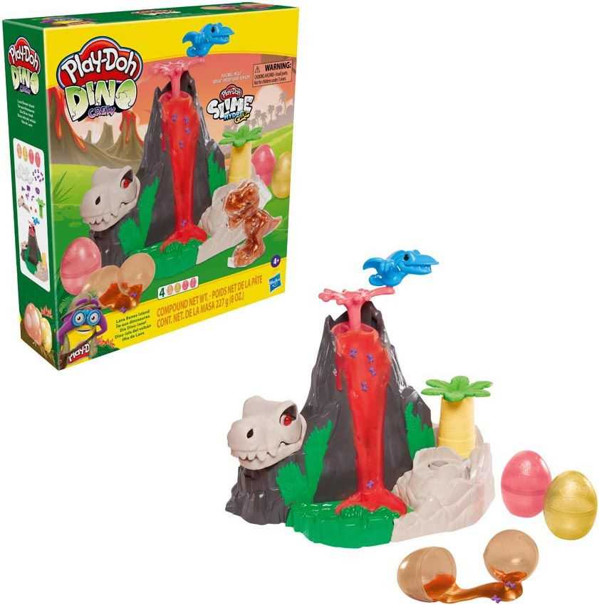 Hasbro Play-Doh rinkinys "Dinozaurų sala su ugnikalniu"