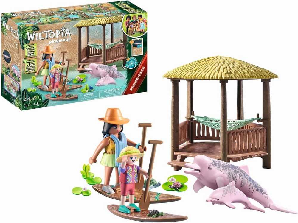 Konstruktorius Playmobil Wiltopia 71143, plastikas