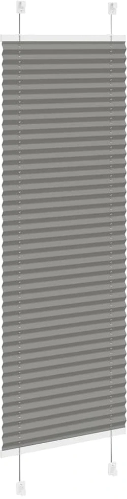 Plisuota žaliuze antracitas 45x100 cm audinio plotis 44,4 cm