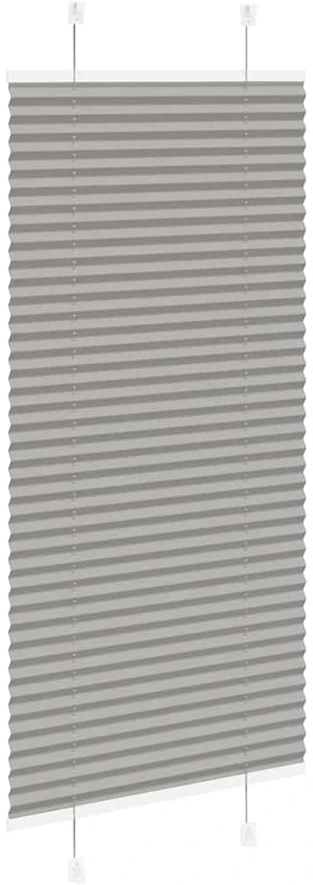 Plisuota žaliuze antracitas 55x100 cm audinio plotis 54,4 cm
