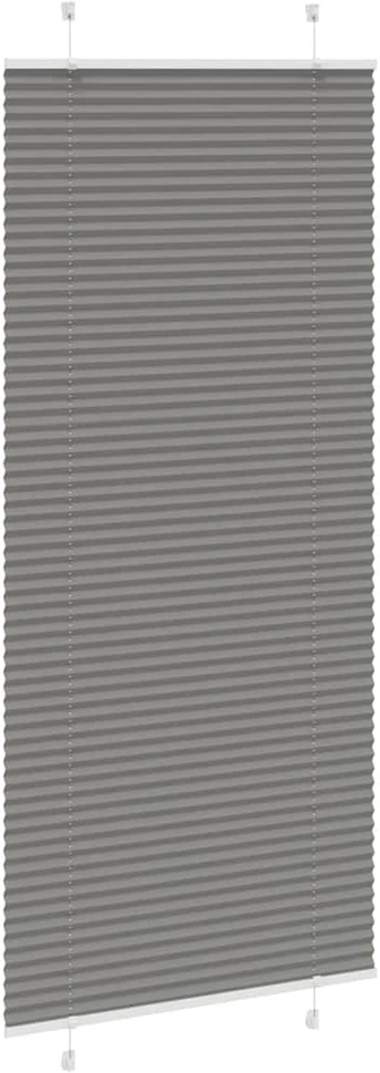 Plisuota žaliuze antracitas 90x200 cm audinio plotis 89,4 cm