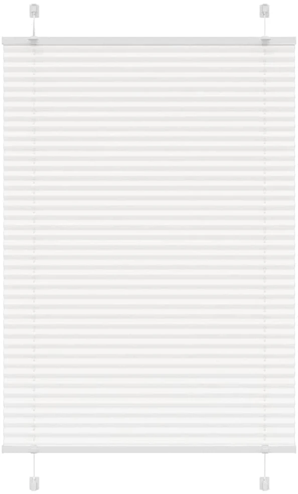 Plisuota žaliuze balta 100x150 cm Audinio plotis 99,4 cm