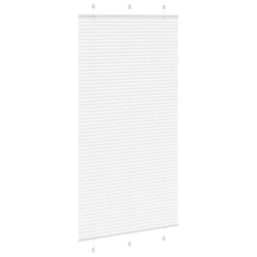 plisuota žaliuze balta 110x200 cm audinio plotis 109,4 cm