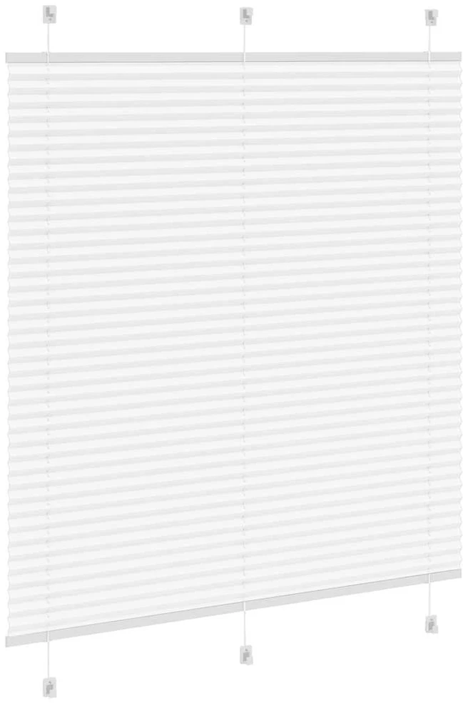 plisuota žaliuze balta 120x100 cm audinio plotis 119,4 cm