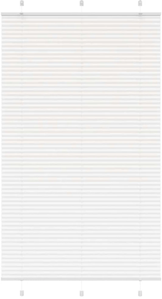 plisuota žaliuze balta 120x200 cm audinio plotis 119,4 cm