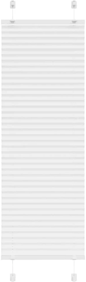 plisuota žaliuze balta 50x150 cm audinio plotis 49,4 cm