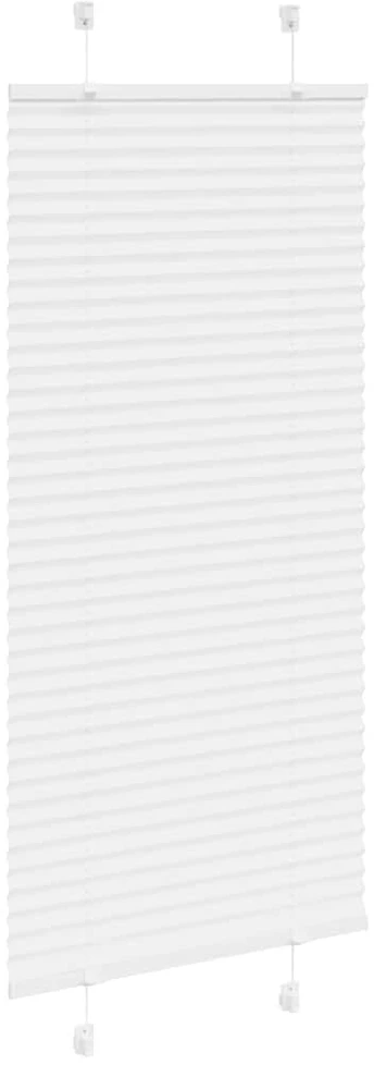 Plisuota žaliuze balta 60x100 cm audinio plotis 59,4 cm