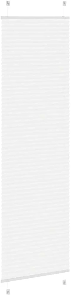 plisuota žaliuze balta 60x200 cm audinio plotis 59,4 cm