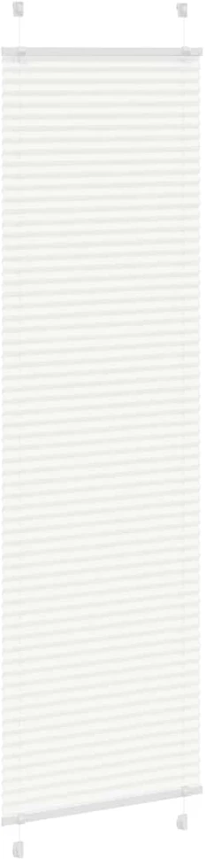 plisuota žaliuze balta 60x200 cm audinio plotis 59,4 cm