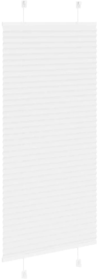plisuota žaliuze balta 65x100 cm audinio plotis 64,4 cm