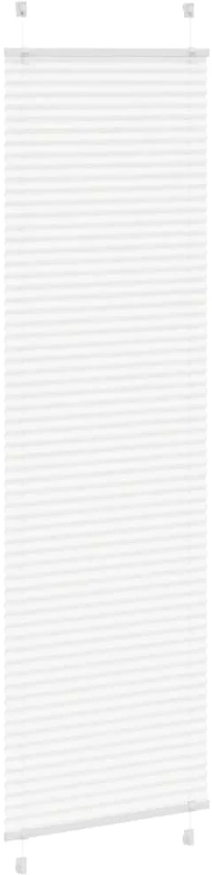 plisuota žaliuze balta 65x200 cm audinio plotis 64,4 cm