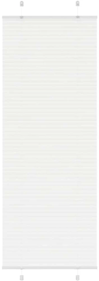 plisuota žaliuze balta 75x200 cm audinio plotis 74,4 cm