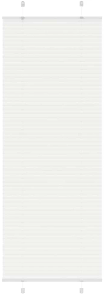 Plisuota žaliuze balta 80x200 cm audinio plotis 79,4 cm