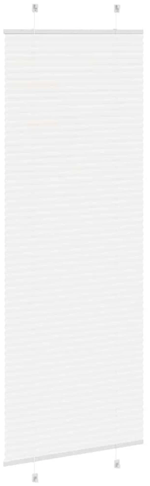 Plisuota žaliuze balta 80x200 cm audinio plotis 79,4 cm