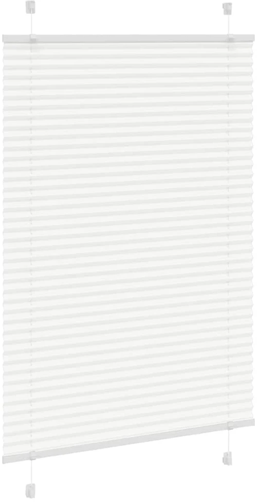 plisuota žaliuze balta 85x150 cm audinio plotis 84,4 cm